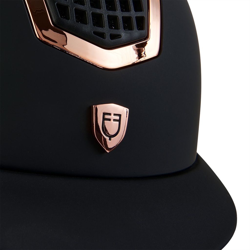 Equestro Cap Eclipse Matt Black/Rosé