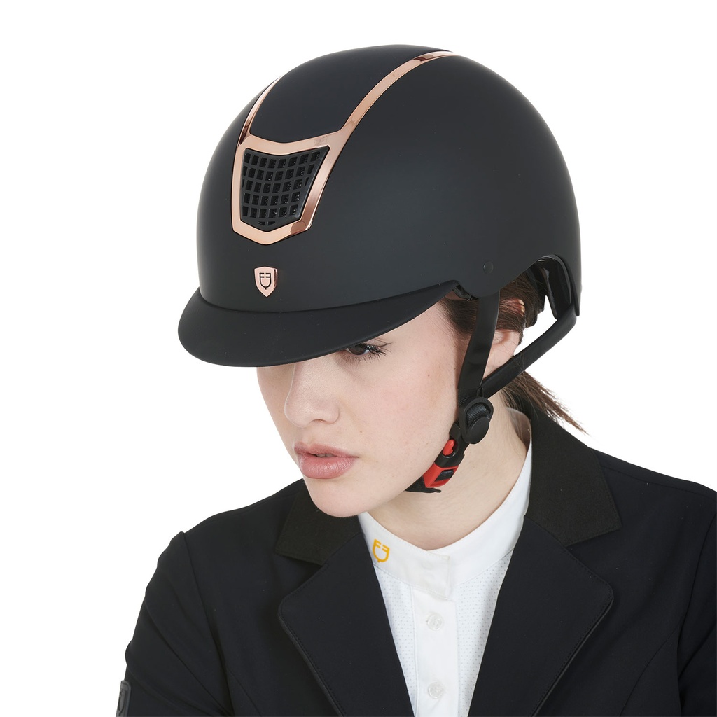 Equestro Cap Eclipse Matt Black/Rosé