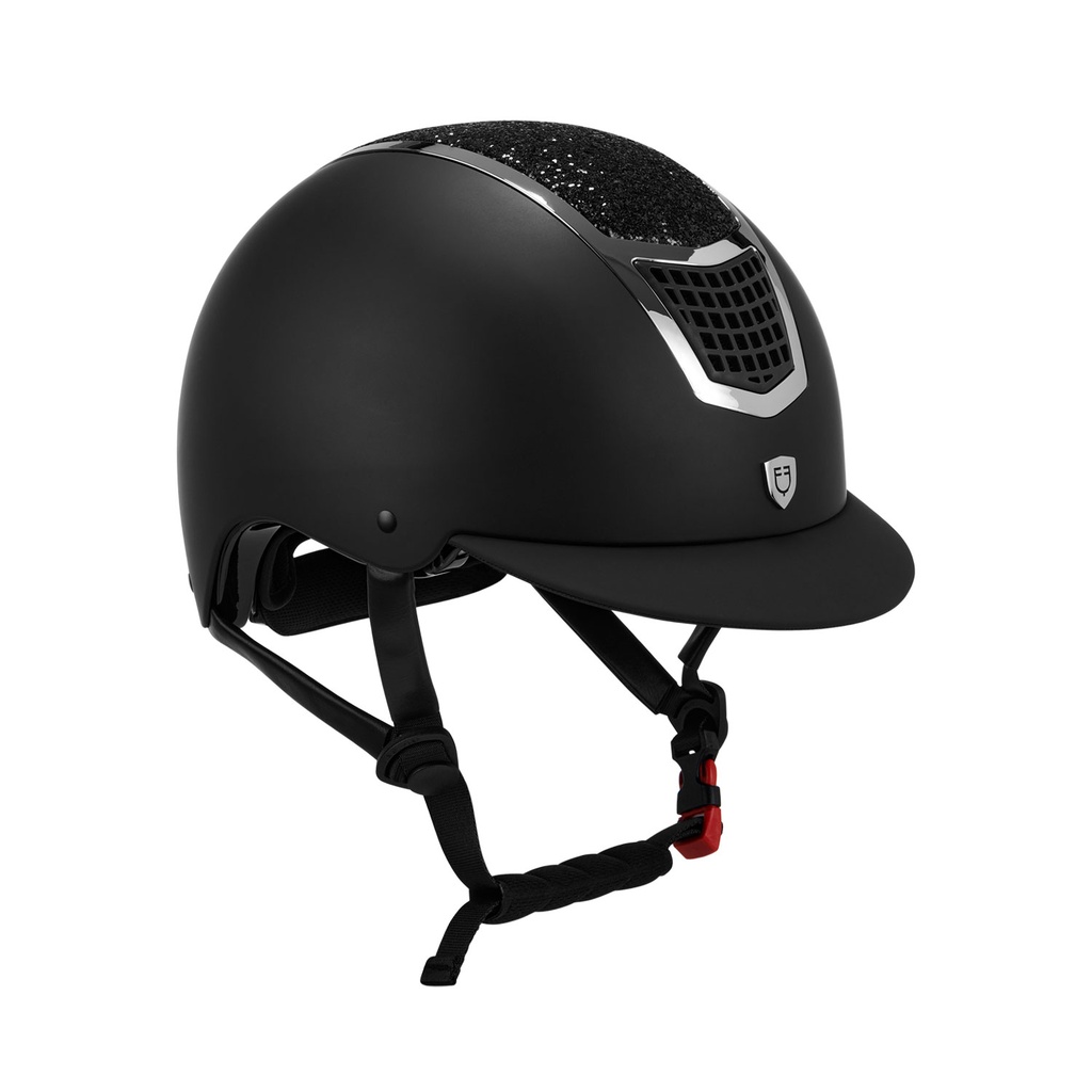 Equestro Cap Eclipse Glitter Top Black/Silver