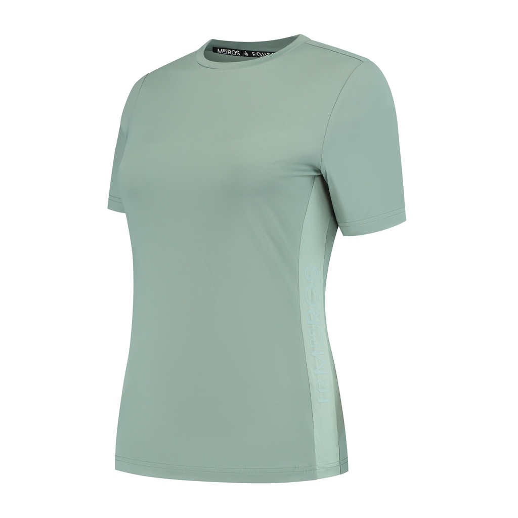 Mrs. Ros Trainingsshirt Smokey Pistache Short Sleeve