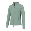 Mini Ros Softshell Trainingsvest Zoë Smokey Pistache