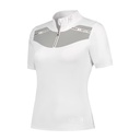 Mrs. Ros Showshirt Jacquard Korte Mouw
