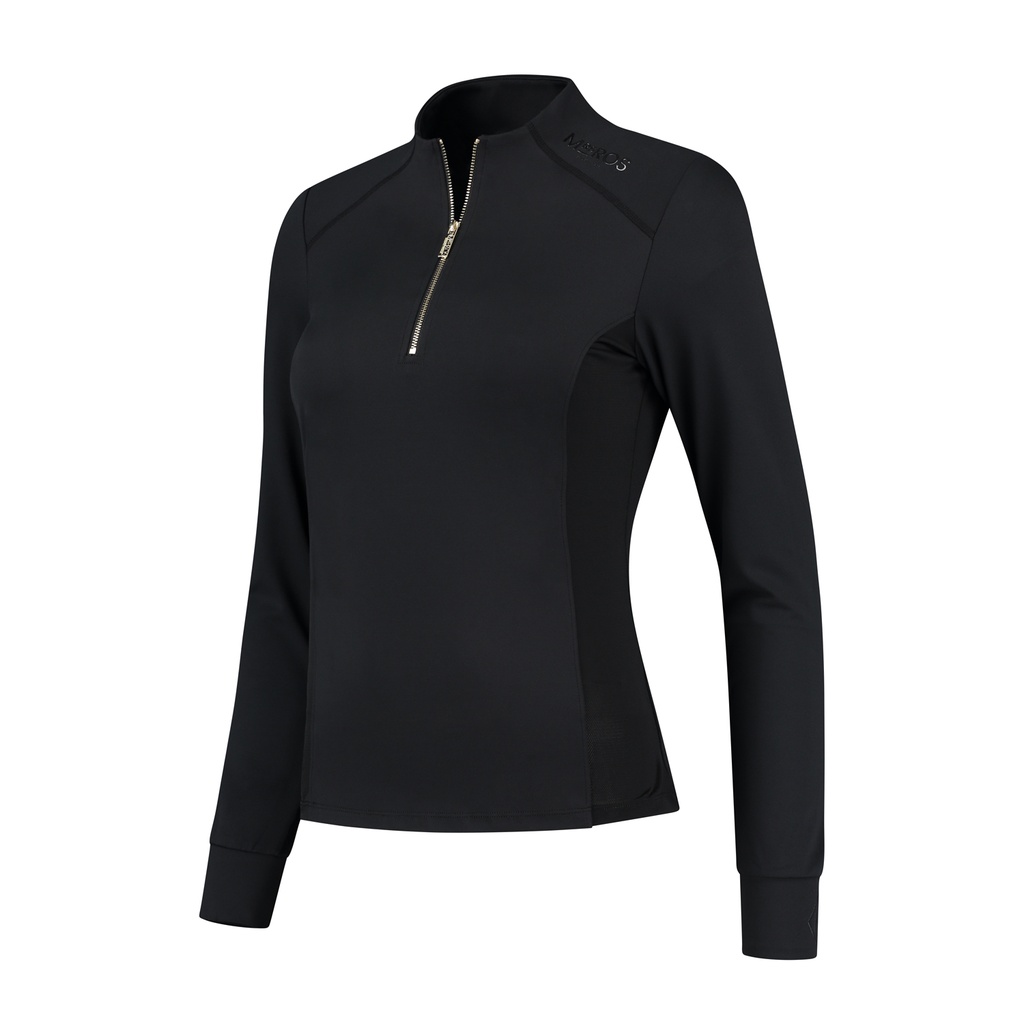Mrs. Ros Longsleeve Trainingstop Phantom Black