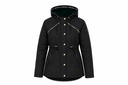 Mrs. Ros Hooded Mid-Season Jacket Dark Forest